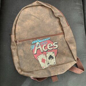 Vintage 90's US Air Force Flying Aces Small Backpack